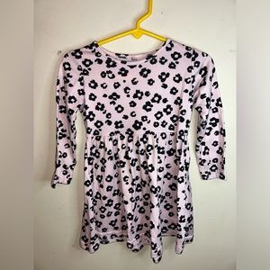 FREE STYLE pink animal print dress size 24 months